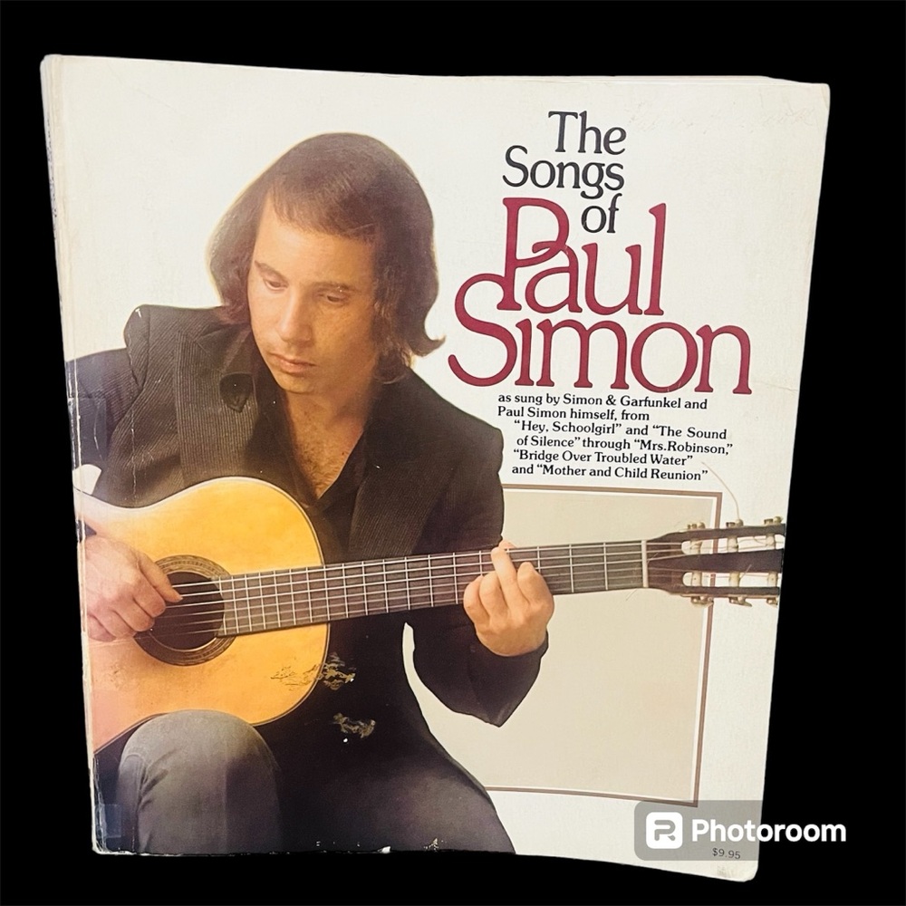 The Songs of Paul Simon  Music Song Book. 1978 Pre-Owned with Some Flaws.